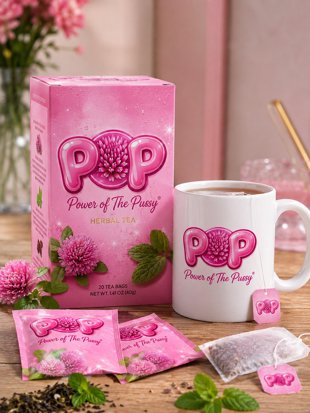POP Herbal Tea Bags